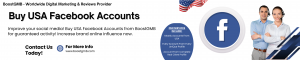 Buy USA Facebook Accounts From BoostGMB