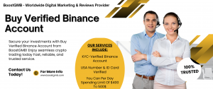 Buy Verified Binance Account - BoostGMB