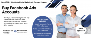 Buy Facebook Ads Accounts From BoostGMB