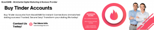 Buy Tinder Accounts From BoostGMB.com