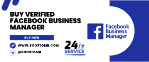 Buy Verified Facebook Business Manager - BoostGMB