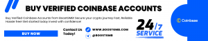 Buy Verified Coinbase Accounts From BoostGMB.com