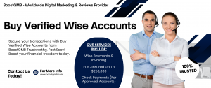 Buy Verified Wise Accounts - BoostGMB