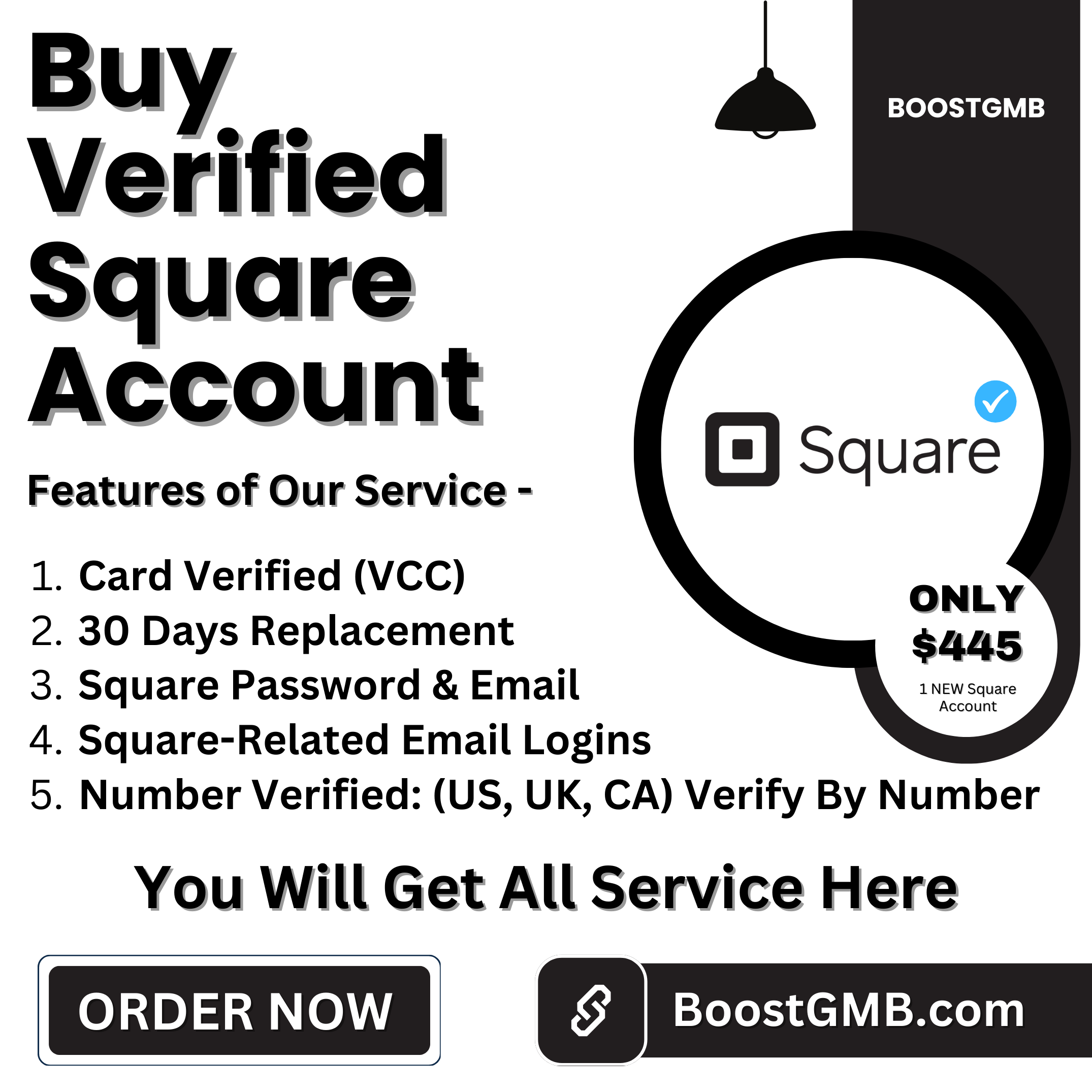 Buy Verified Square Account - BoostGMB
