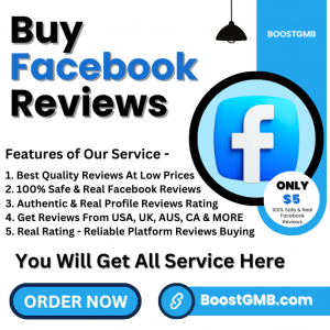 Buy Facebook Reviews - BoostGMB