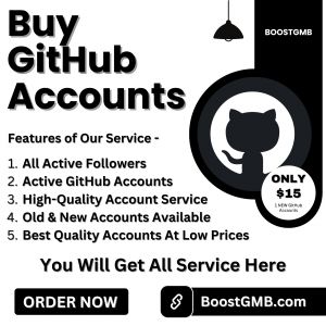 Buy GitHub Accounts - BoostGMB
