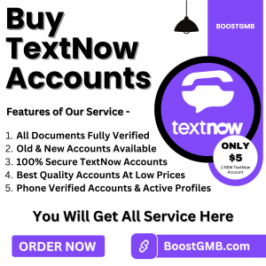 Buy TextNow Accounts - BoostGMB