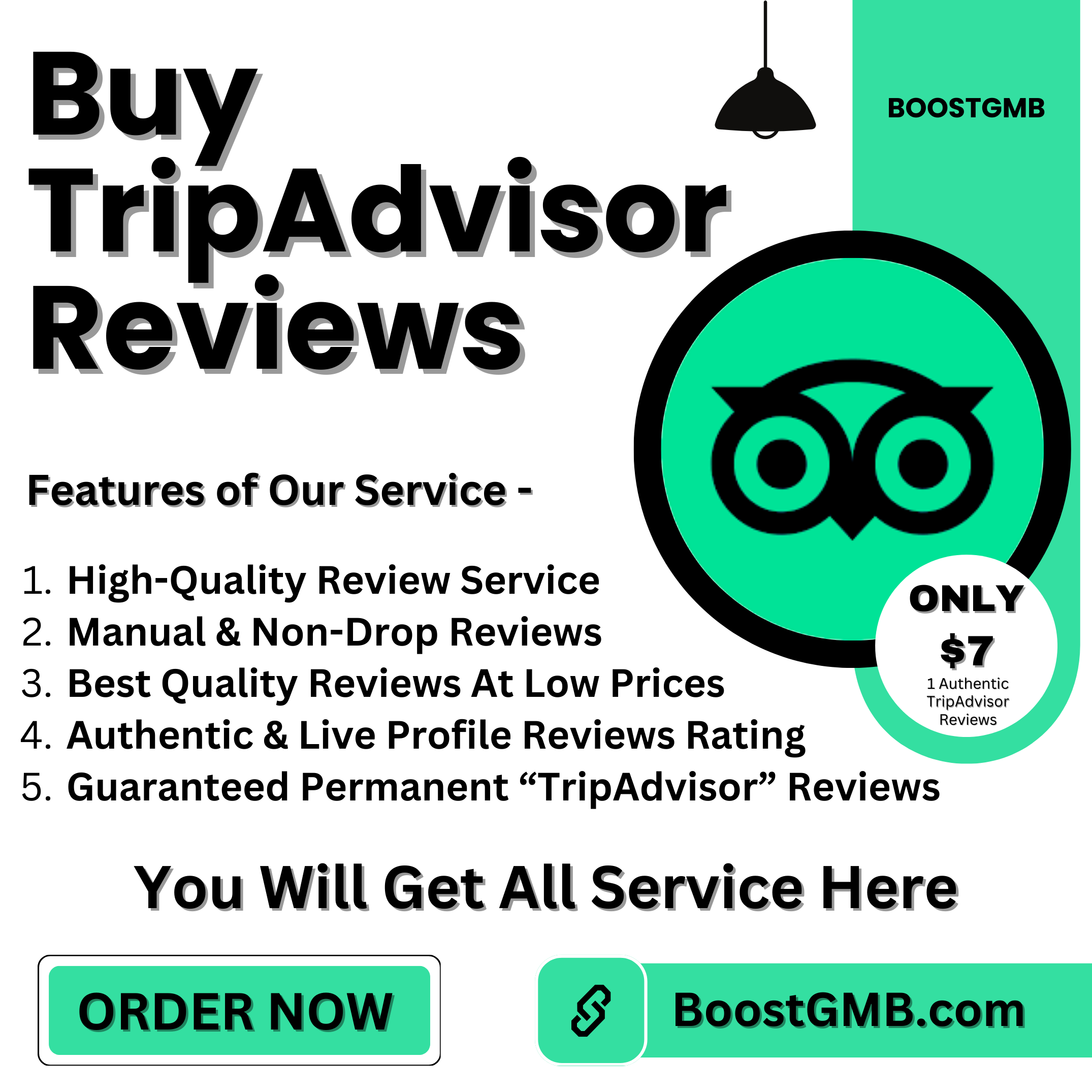 Buy TripAdvisor Reviews - BoostGMB