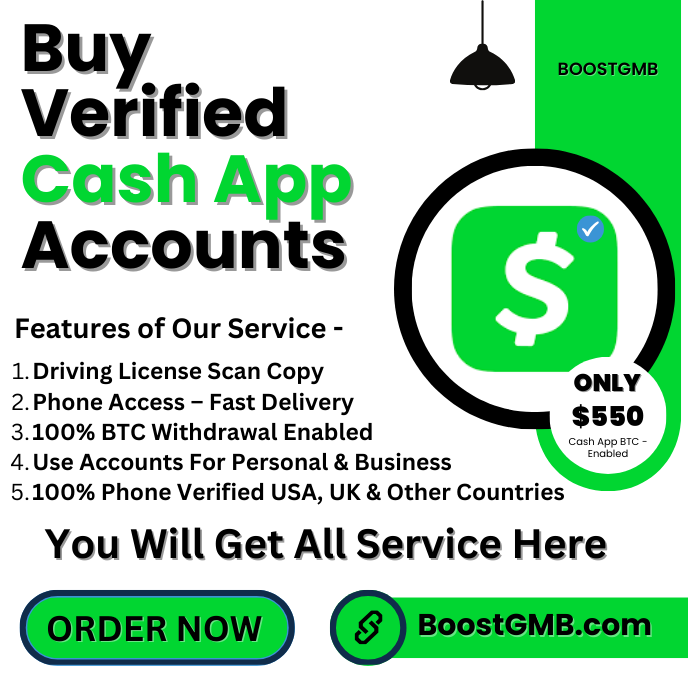 Buy Verified Cash App Accounts - BoostGMB