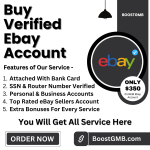 Buy Verified Ebay Account - BoostGMB