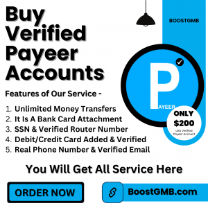 Buy Verified Payeer Accounts - BoostGMB