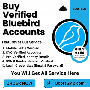Buy Verified Bluebird Accounts From BoostGMB.com